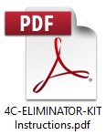 4C-ELIMINATOR-KIT Instructions